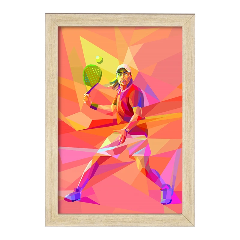 تابلو خندالو مدل تنیس Tennis  کد 14606