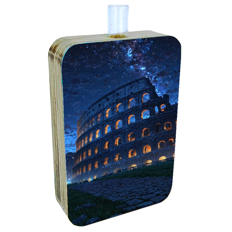 گلدان دکوری طرح دو رو مدل شب های رم کد FPW201