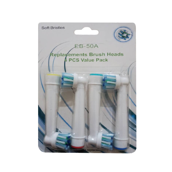 سری یدک مسواک برقی مدل EB-50A یسته 4 عددی سری یدک مسواک برقی مدل EB-50A یسته 4 عددی
