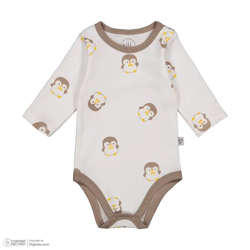 ست 3 تکه لباس نوزادی نیلی مدل 4062