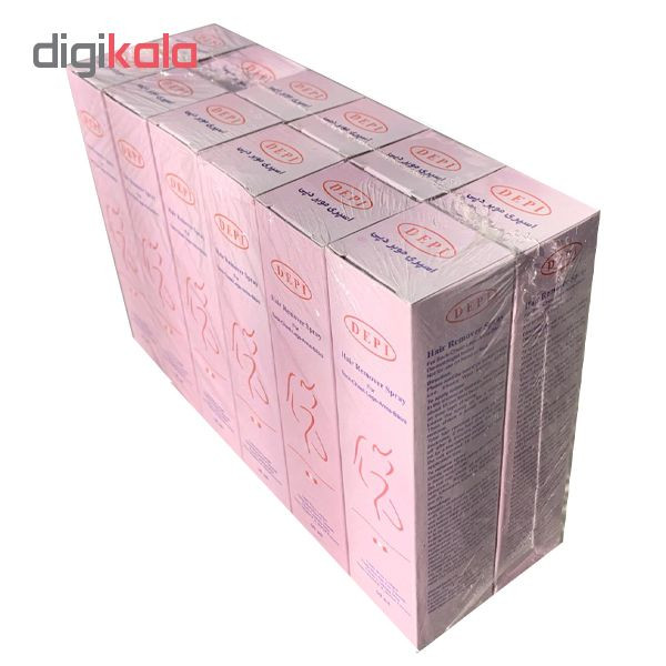 اسپری موبر بدن دپی مدل Fast حجم 60 میلی لیتر بسته 12عددی