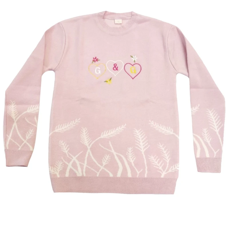 پلیور دخترانه مدل گندم ۶۰۶۵