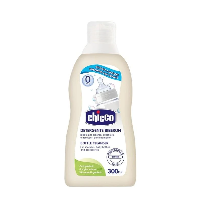 مایع ضدعفونی کننده شیشه شیر چیکو حجم 300 میلی لیتر