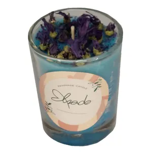 شمع دست ساز مدل رنگی