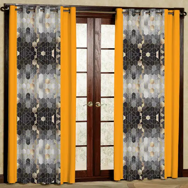 پرده مدل مخمل پانچی کد 7661 سایز 280x140 سانتی متر