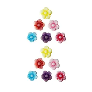 آویز دستبند طرح گل کد AD 258 مجموعه 12 عددی