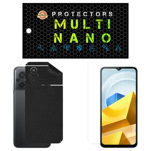 Multi Nano X-SFL Screen Protector For Xiaomi Poco M5 with back skin