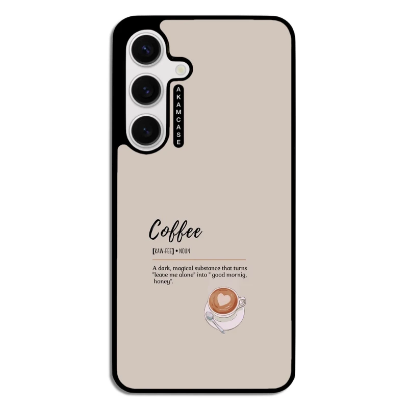 کاور آکام مدل AMC-WSGS24-COFFEE-16 مناسب برای گوشی موبایل سامسونگ Galaxy S24