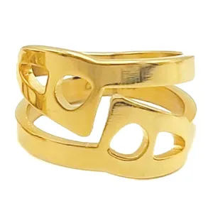 انگشتر زنانه مدل  نیمایی کد s45120