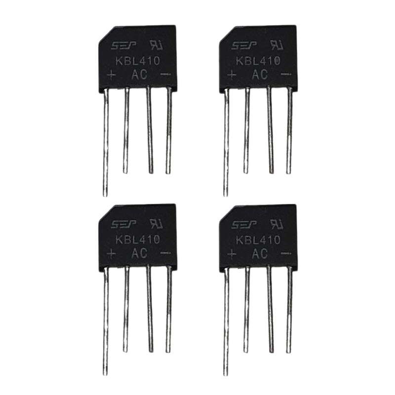 پل دیود مدل KB410 بسته 4 عددی
