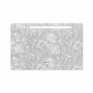 MAHOOT Silver-Wildflower Cover Sticker for Samsung Galaxy Tab S6 2019 SM-T860