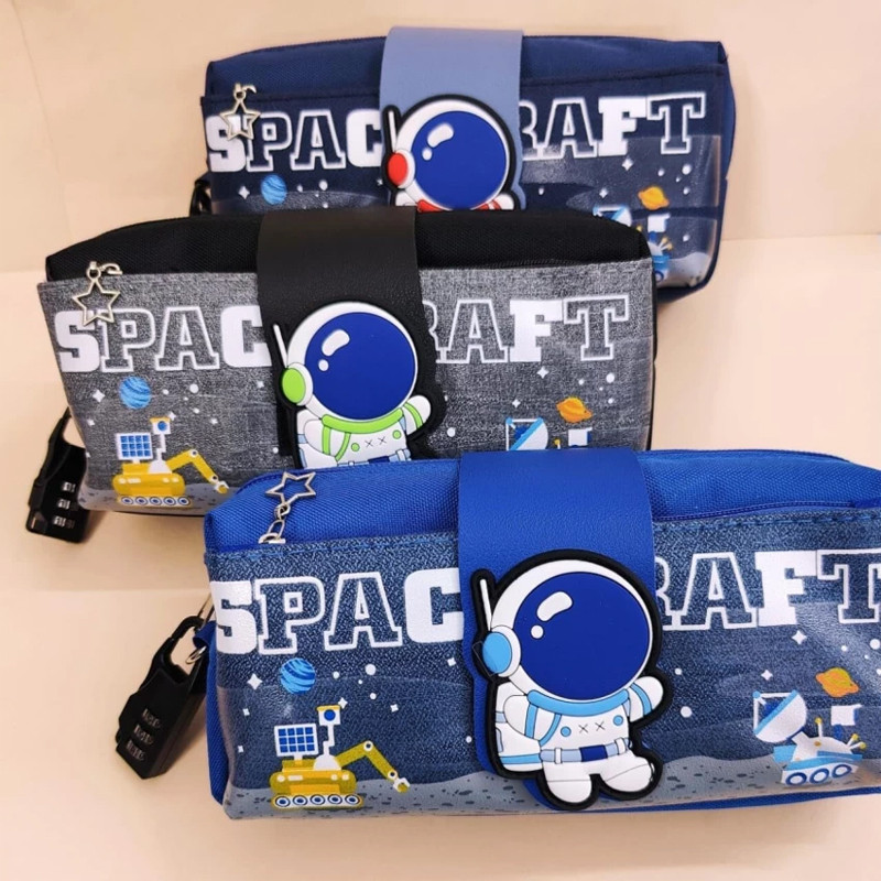 جامدادی طرح زیپی مدل فضانورد