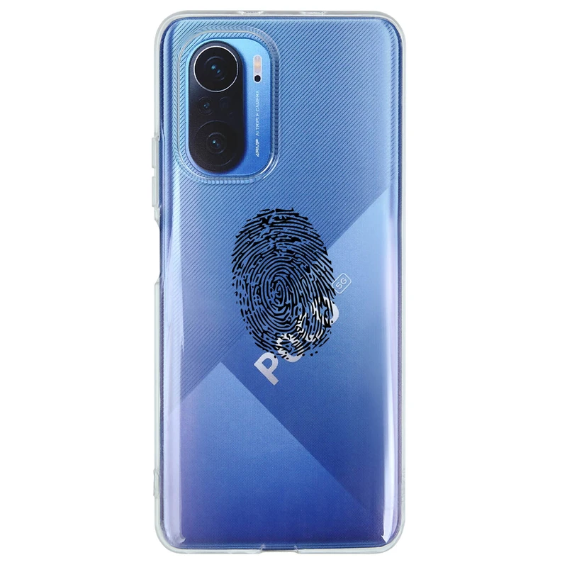 کاور مگافون طرح اثر انگشت مدل C62-B مناسب برای گوشی موبایل شیائومی Poco F3