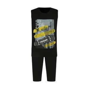 ست تاپ و شلوارک ورزشی مردانه جامه پوش آرا مدل 4021019328-99