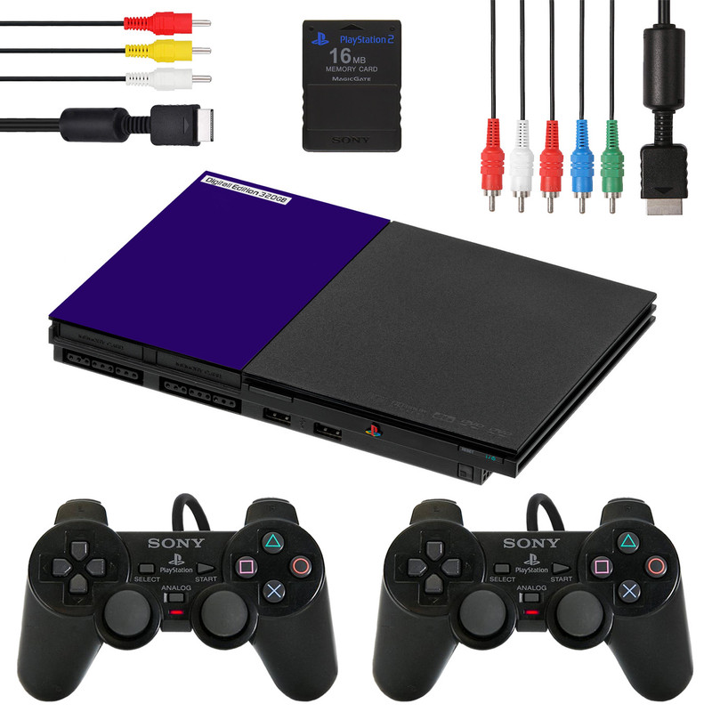 مجموعه کنسول بازی مدل Playstation 2 Digital Edition FE ظرفیت 320 گیگابایت