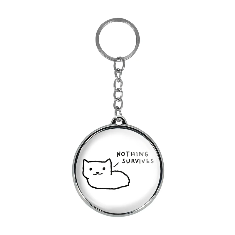 جاکلیدی خندالو طرح گربه بامزه مدل دوطرفه کد 2932229323