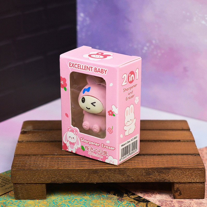 تراش مدل پاک کن دار طرح خرگوش کد 8902