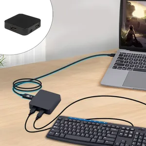 هاب 4 پورت USB2.0 وی نت مدل V-HUAMH204