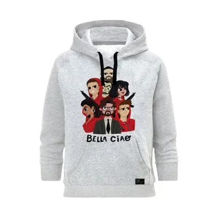 هودی زنانه مدل مانی هیست کد M137 رنگ طوسی