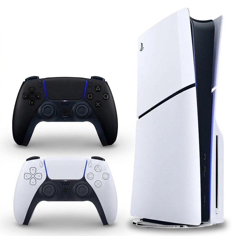 کنسول بازی سونی مدل PlayStation 5 Slim ظرفیت یک ترابایت ریجن 2016A اروپا به همراه دسته اضافی