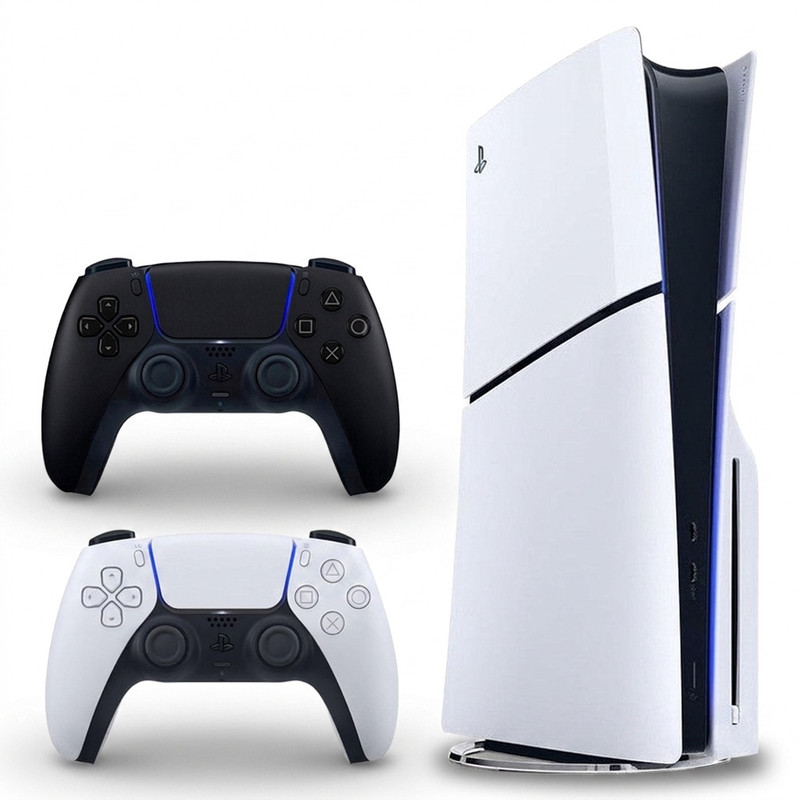 کنسول بازی سونی مدل PlayStation 5 Slim ظرفیت یک ترابایت ریجن 2016A اروپا به همراه دسته اضافی کنسول بازی سونی مدل PlayStation 5 Slim ظرفیت یک ترابایت ریجن 2016A اروپا به همراه دسته اضافی