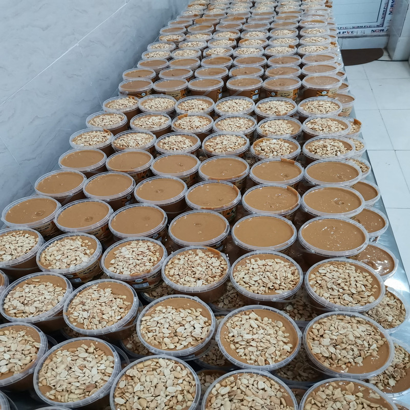 کره بادام زمینی رژیمی کرانچی مسعود - 250 گرم بسته 4 عددی