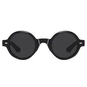 عینک آفتابی گرد پلاریزه آلبرت وگ مدل S31108C1 Acetate Avantgarde Visionary