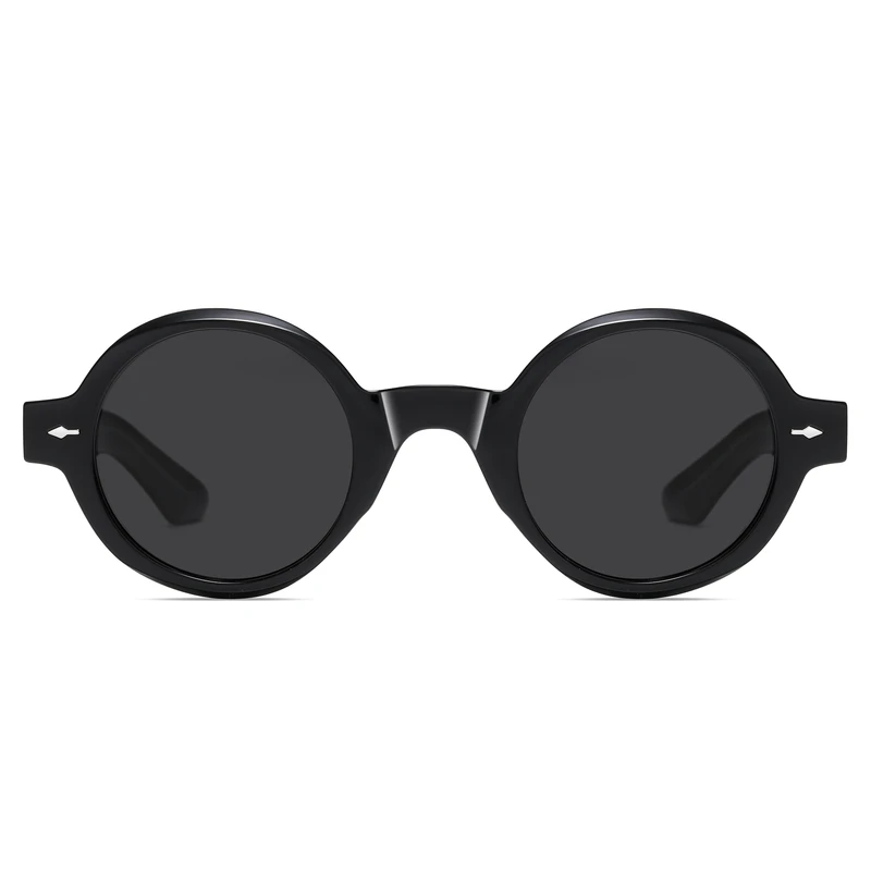 عینک آفتابی گرد پلاریزه آلبرت وگ مدل S31108C1 Acetate Avantgarde Visionary