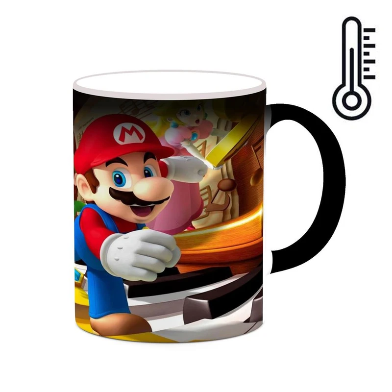 ماگ حرارتی کاکتی مدل بازی سوپر ماریو Super Mario Galaxy کد mgh30597