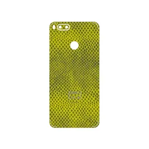MAHOOT Yellow Snake Skin Cover Sticker for Xiaomi Mi 5X