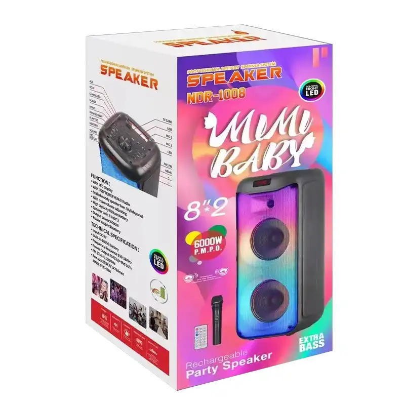 اسپیکر بلوتوثی قابل حمل مدل NDR-1008