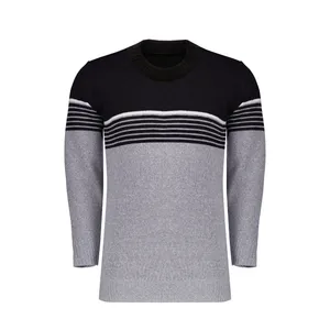 پلیور مردانه مدل خطی کد M-Se-Tu