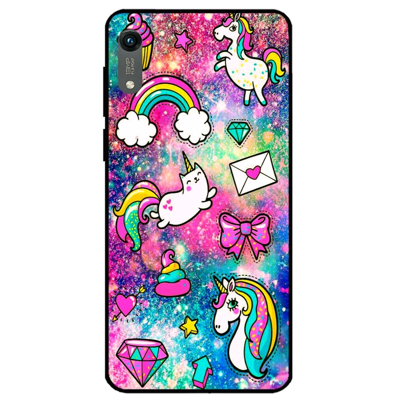 کاور مگافون طرح تک شاخ مدل 8155 مناسب برای گوشی موبایل آنر Play 8A        