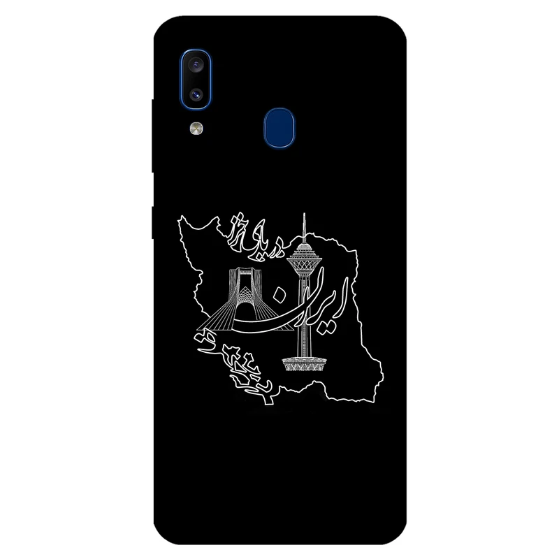 کاور مگافون کد 1870 مناسب برای گوشی موبایل سامسونگ Galaxy A20 E 