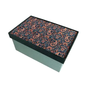 جعبه هدیه چوبی طرح ترمه مدل Bx-TS