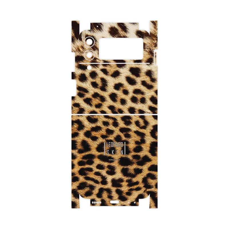 برچسب پوششی ماهوت مدل Leopard Skin-FullSkin مناسب برای گوشی موبایل سامسونگ Galaxy Z Flip3 5G