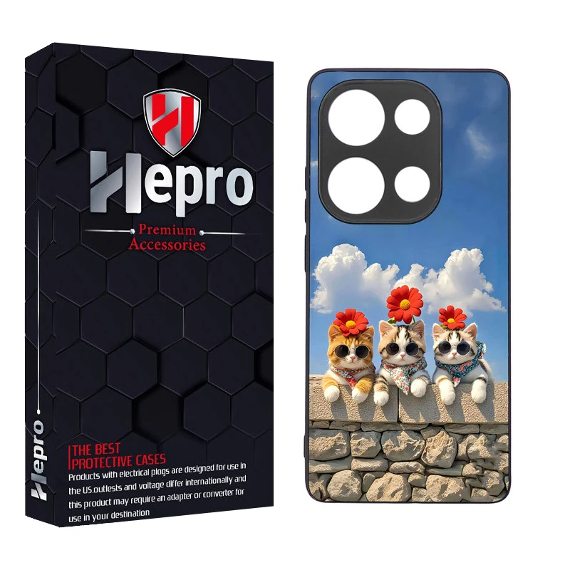 کاور هپرو طرح فانتزی مدل TPU مناسب برای گوشی موبایل شیائومی Poco M6 Pro 4G