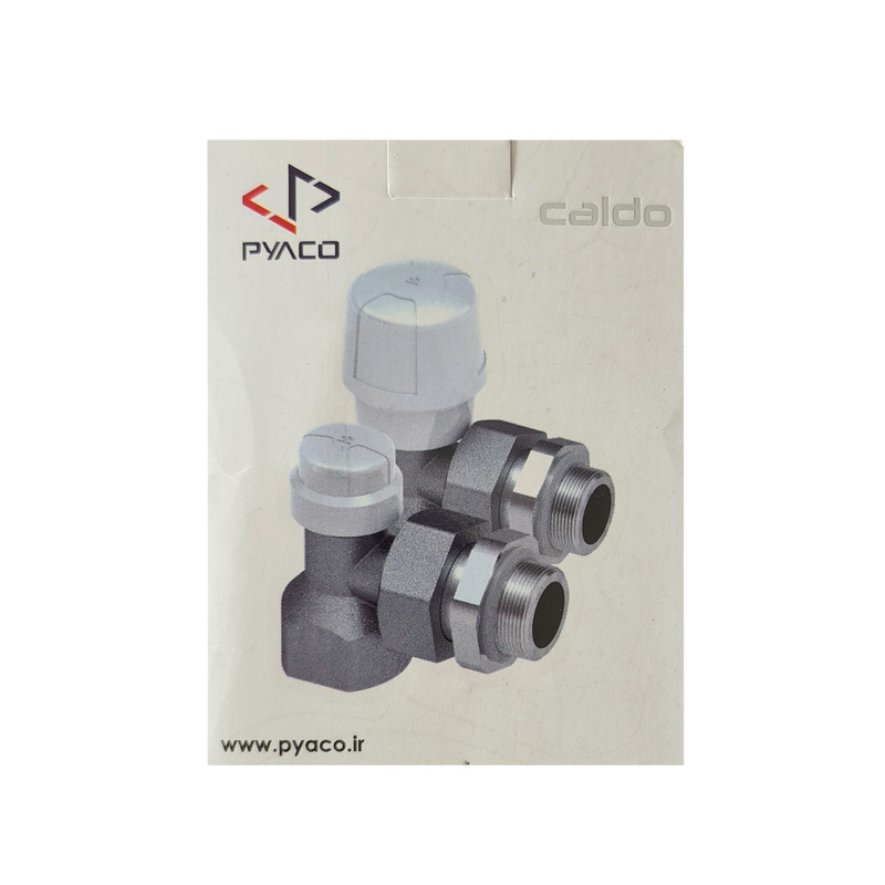 شیر زانو رادیاتور مدل کالدو 2023 مجموعه 2 عددی