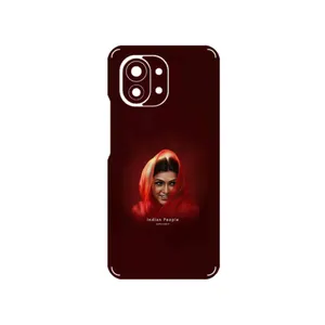 MAHOOT Portrait of an Indian Woman Cover Sticker for Xiaomi Mi 11 5G