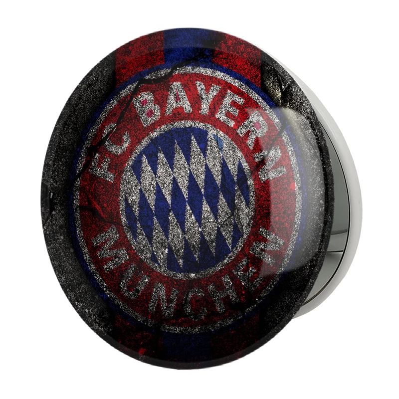 آینه جیبی خندالو طرح باشگاه بایرن مونیخ مدل تاشو کد 26677 