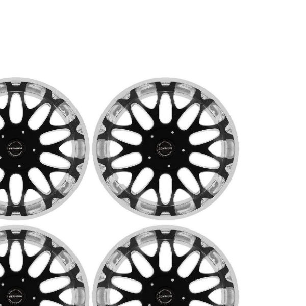 قالپاق چرخ ام اچ بی مدل SEN001 سایز 13 اینچ مناسب برای پراید وانت بسته 4 عددی