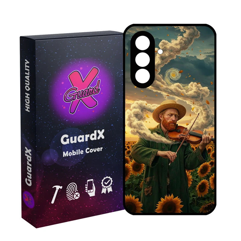 کاور گارد ایکس طرح ویولن ونگوگ مدل 10906 مناسب برای گوشی موبایل سامسونگ Galaxy A56 / A56 5G