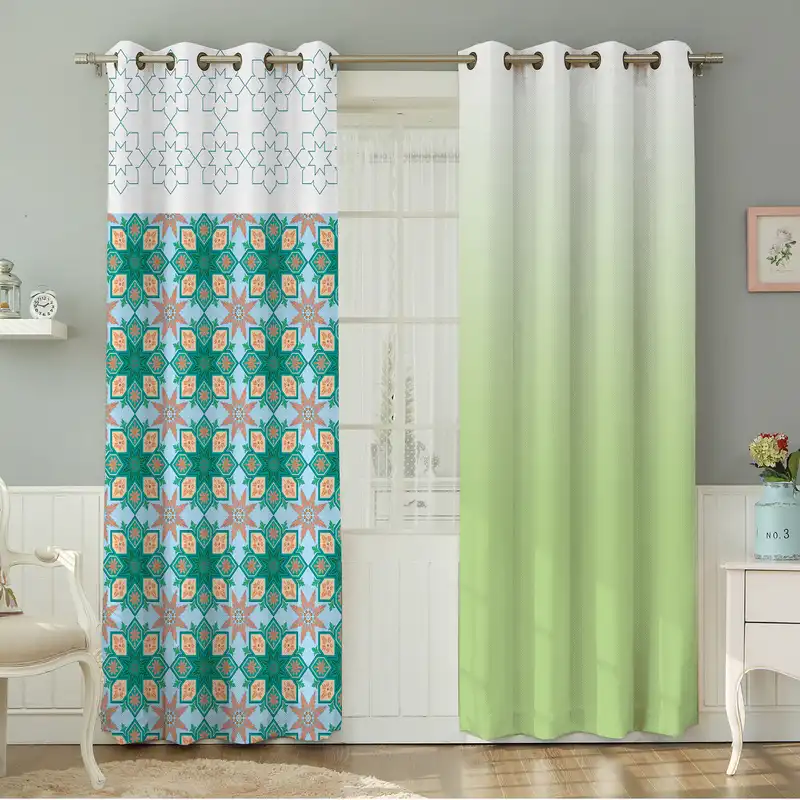 پرده نیروانا طرح مدرن مدل هازان کد 4023 سایز 140×280 سانتی متر