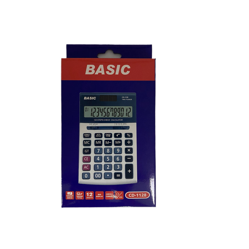 ماشین حساب بیسیک مدل CD - 128 3