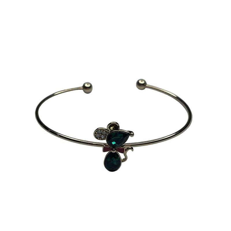 دستبند النگویی دخترانه مدل موش جواهر دستبند النگویی دخترانه مدل موش جواهر