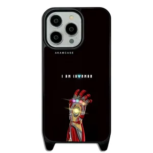 AKAM AMCWLA13PRO-IRON MAN10 Cover For Apple iPhone 13 Pro