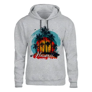 هودی مردانه مدل هاوابی کد P56 رنگ طوسی