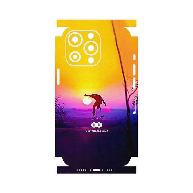 برچسب پوششی ماهوت مدل Skateboard-FullSkin مناسب برای گوشی موبایل اپل iphone 13 Pro