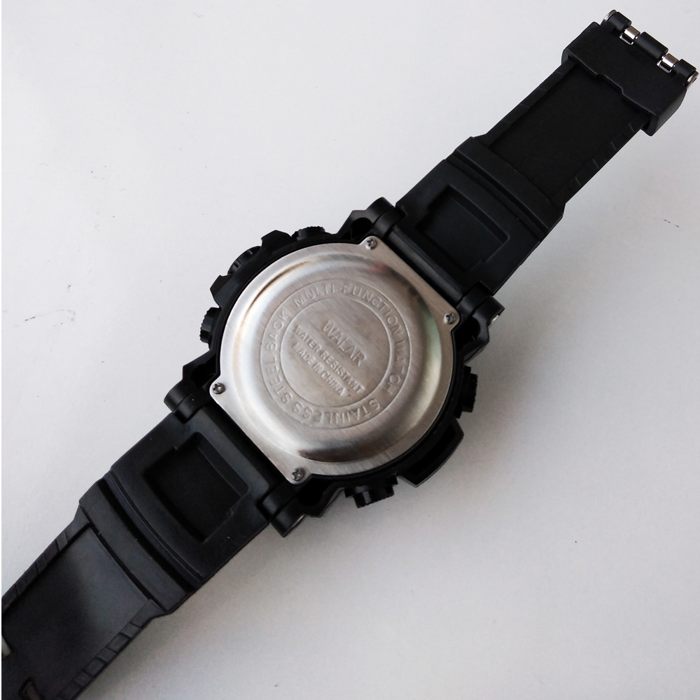 ساعت مچی دیجیتال والار مدل اسپرت ضدآب کرنومتر چراغدار کد 200D