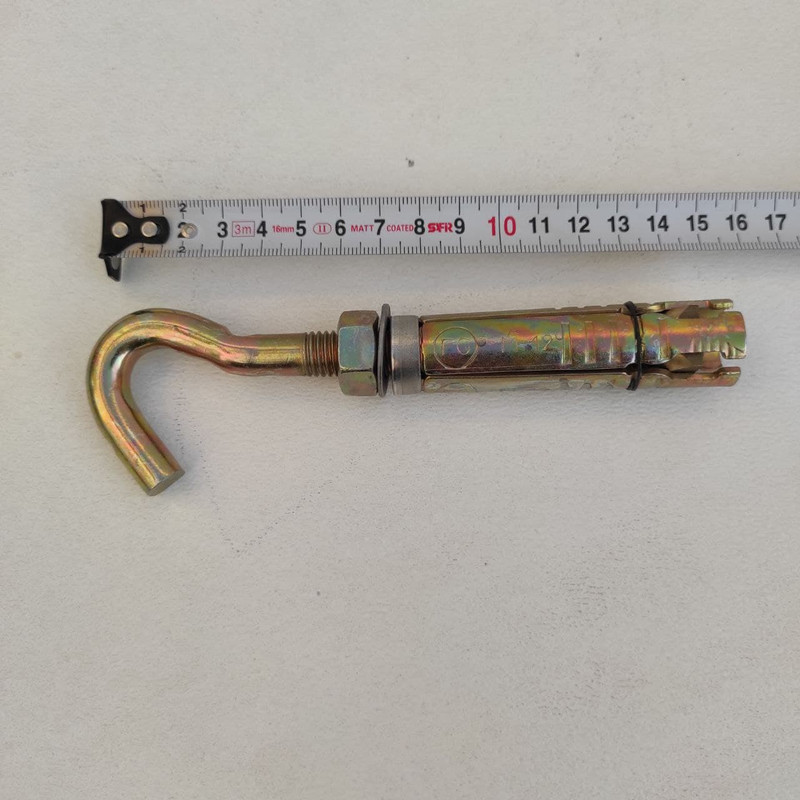 قلاب سقفی مدل M-12 بسته 4 عددی